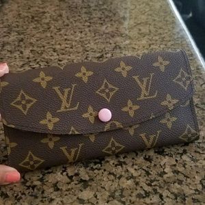 LV Pink Wallet